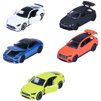 Set Majorette Mercedes-AMG cu 5 masinute Set Majorette Mercedes-AMG cu 5 masinute